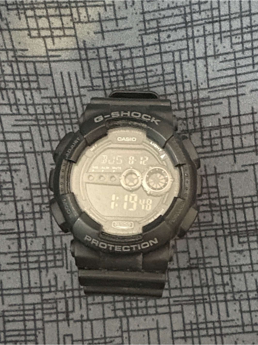 Casio G-Shock Digital Watch — Black